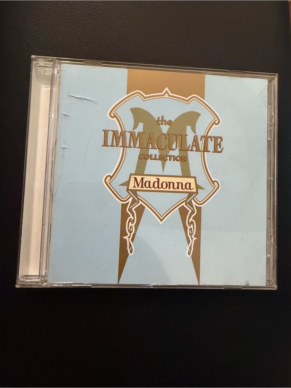 Adonna Light Blue and Gold Immaculate Collection Madonna CD